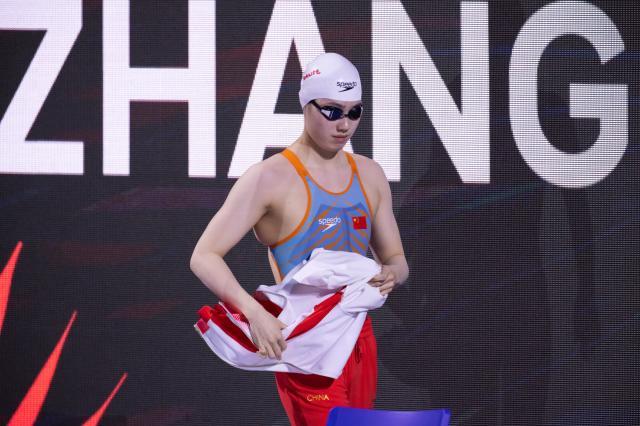 开云-游泳世锦赛第7日：张雨霏50蝶争奖牌 花游集体冲金
